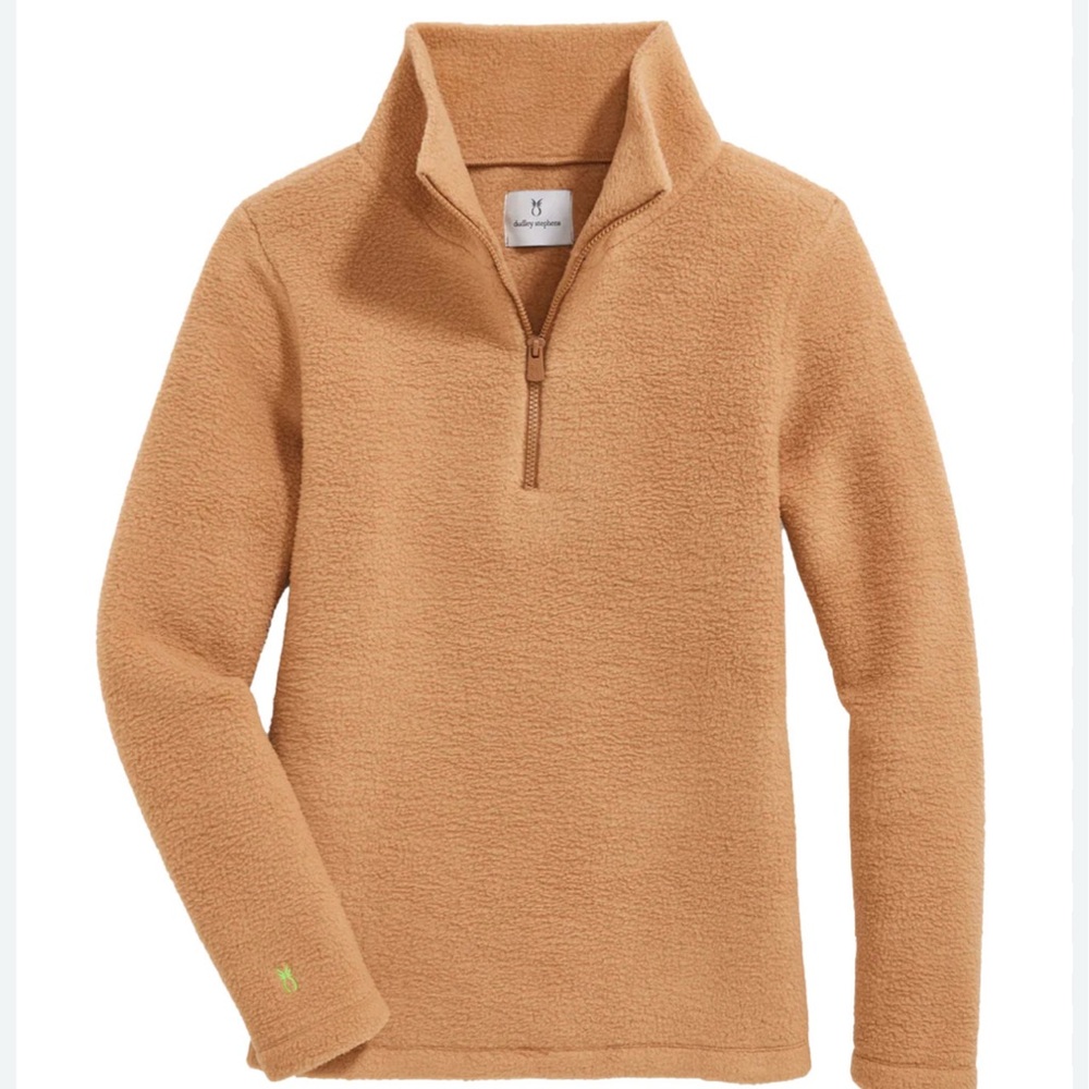 Dudley Stephens Women's Cowl Neck Sweater in Tan
